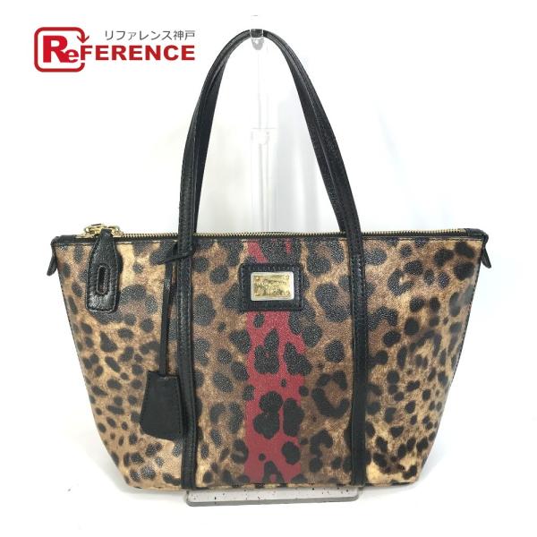 DOLCE&amp;GABBANA ドルチェアンドガッバーナ レオパード 豹柄 ヒョウ ショルダーバッグ カ...