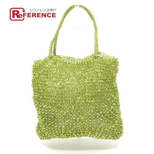 ANTEPRIMA アンテプリマ ワイヤー ミニ ハンドバッグ イエロー レディース【中古】