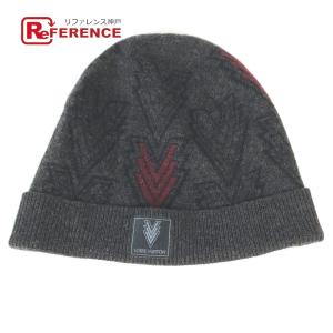 LOUIS VUITTON ボネ ヘルシンキ ニットキャップ ブラック カシミヤ100  