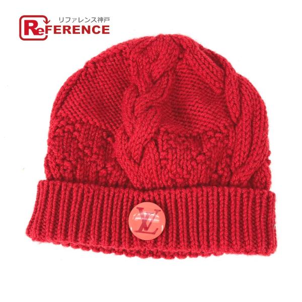 美品 LOUIS VUITTON ルイヴィトン ポネコンスタンス ビーニー 帽子 ニット帽 ニットキ...