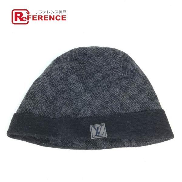 LOUIS VUITTON ルイヴィトン M70009 ボネ・プティ ダミエ ビーニー 帽子 ニット...