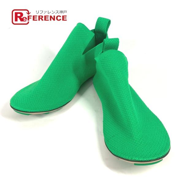 美品 BOTTEGA VENETA ボッテガヴェネタ ラテックス 靴 シューズ スリッポン ニット ...