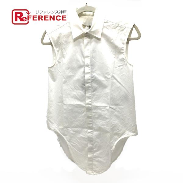 BOTTEGA VENETA ボッテガヴェネタ 600083VKECO 比翼シャツ ノースリーブ ワ...