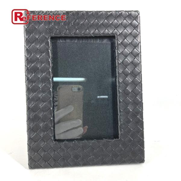 BOTTEGA VENETA ボッテガヴェネタ イントレチャート フォトスタンド 写真立て フォトフ...