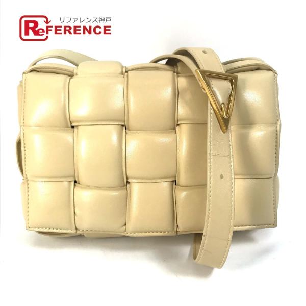 美品 BOTTEGA VENETA ボッテガヴェネタ 717506 パデッド カセット カバン ショ...
