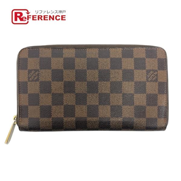 LOUIS VUITTON ルイヴィトン N60003 ジッピーオーガナイザー ラウンド 長財布  ...