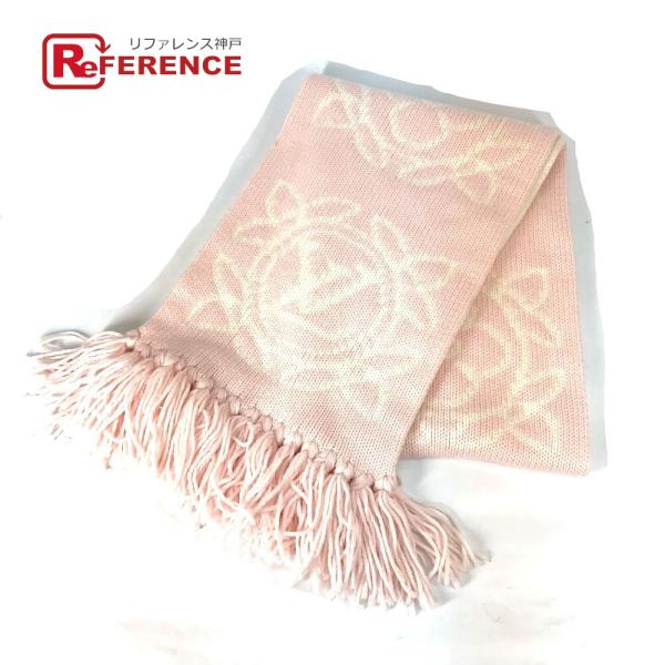 LOUIS VUITTON ルイヴィトン M70819 エシャルプ モーニング マフラー フリンジ ...