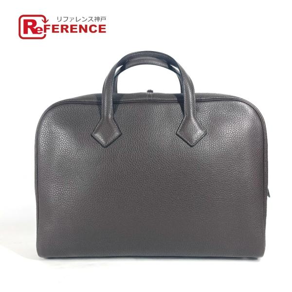 美品 HERMES エルメス ヴィクトリア2 書類バッグ ブリーフケース トートバッグ  カバン ハ...