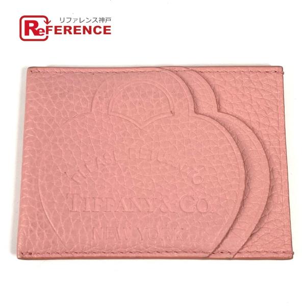 新品同様 TIFFANY&amp;Co. ティファニー リターン トゥ ティファニー 名刺入れ パスケース ...