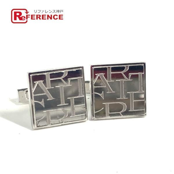 CARTIER カルティエ ロゴ アクセサリー カフス シルバー メンズ【中古】