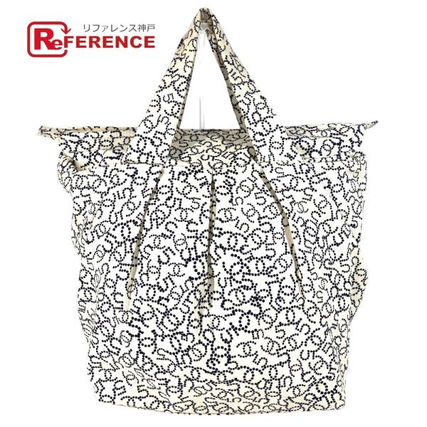 CHANEL シャネル アラベスク カバン トートバッグ ハンドバッグ ホワイト レディース【中古】