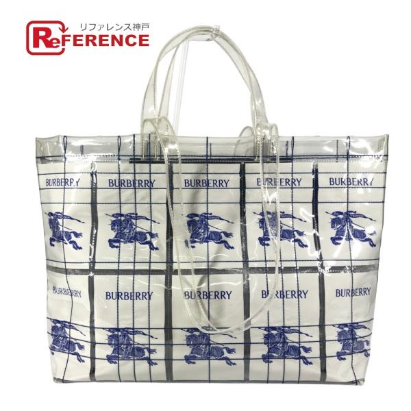 BURBERRY バーバリー 8079639 EKD ロゴ カバン 肩掛け トートバッグ ショルダー...