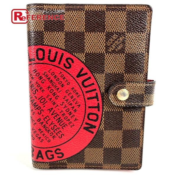 LOUIS VUITTON ルイヴィトン R21040  アジェンダPM T＆B ロゴ システム手帳...