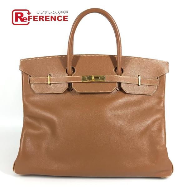 HERMES エルメス バーキン40 バーキン 40 カバン  トートバッグ ハンドバッグ ゴールド...