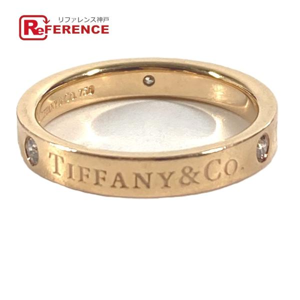 TIFFANY&amp;Co. ティファニー フラットバンド ダイヤモンド ダイヤ 3P アクセサリー ジュ...