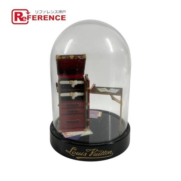LOUIS VUITTON ルイヴィトン トランク ボックス スノードーム インテリア モノグラム ...