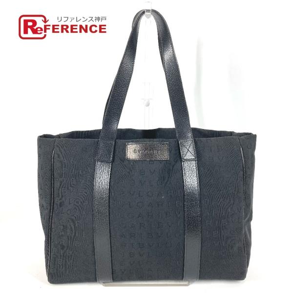 BVLGARI ブルガリ ロゴマニア カバン トートバッグ ショルダーバッグ ブラック ユニセックス...