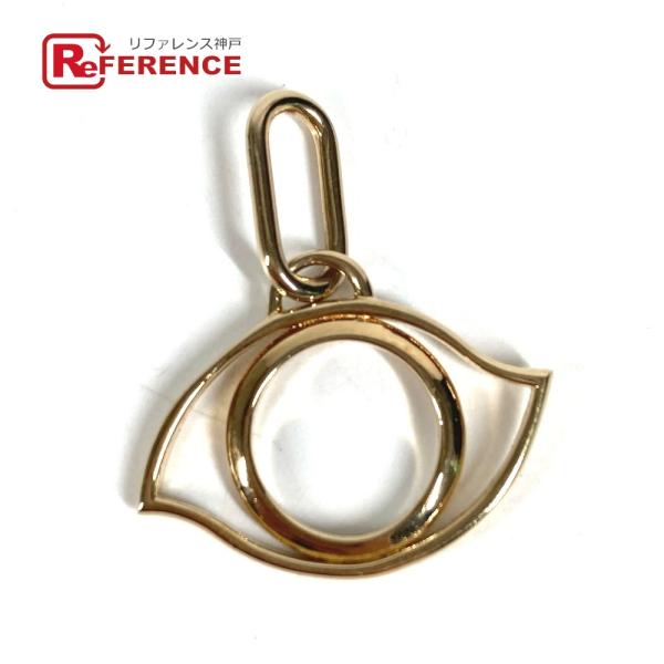 HERMES エルメス キュリオジテ アイ チャーム  ネックレス ペンダント  アクセサリー ペン...