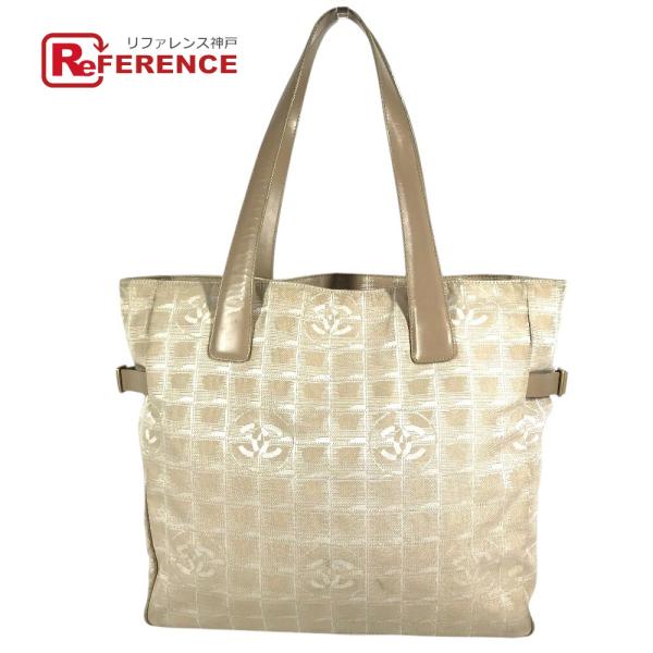 CHANEL シャネル A15825   ニュートラベルライン GM トートバッグ 肩掛け カバ キ...
