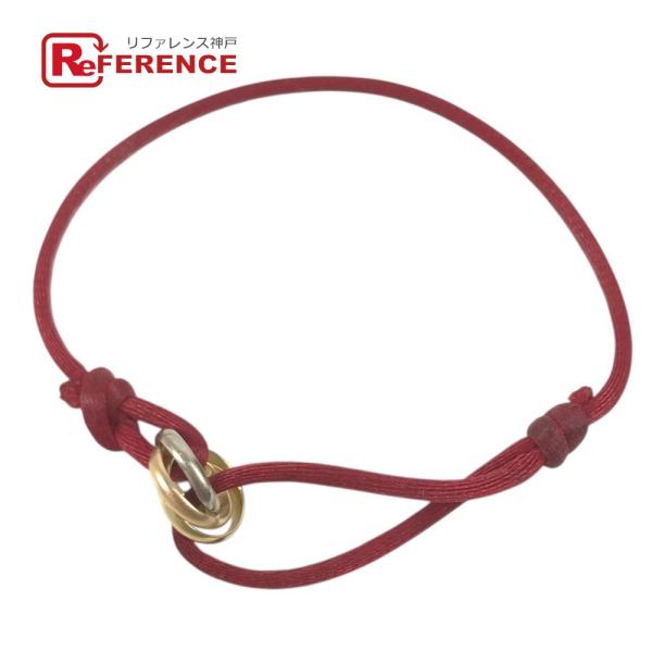 CARTIER カルティエ トリニティ コードブレス アクセサリー ジュエリー バングル K18 金...