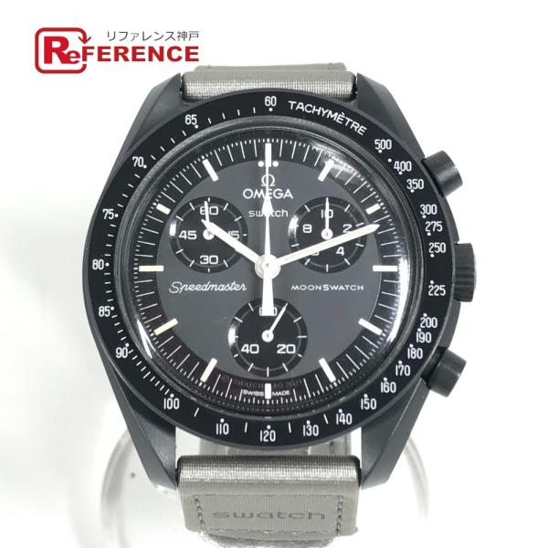 新品同様 Swatch スウォッチ SO33A100 ムーンスウォッチ  ミッショントゥマーキュリー...