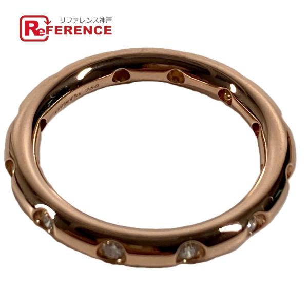 美品 TIFFANY&amp;Co. ティファニー 11P ダイヤ ダイヤモンド ビゼットバンド  アクセサ...