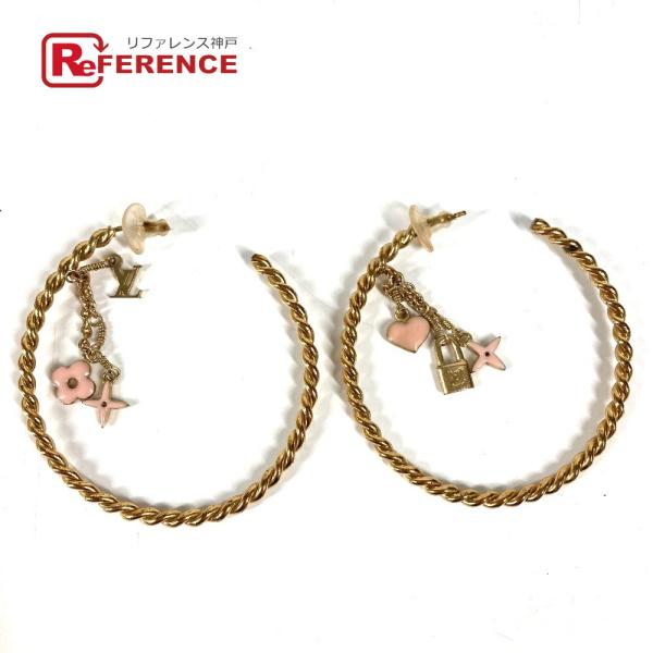 LOUIS VUITTON ルイヴィトン M65749 クレオール ピアス　 アクセサリー フープピ...