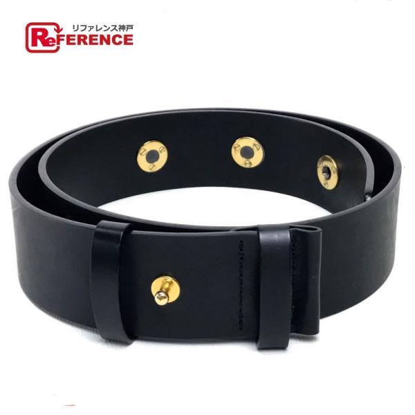 BVLGARI ブルガリ アパレル ベルト ブラック ブラック レディース【中古】