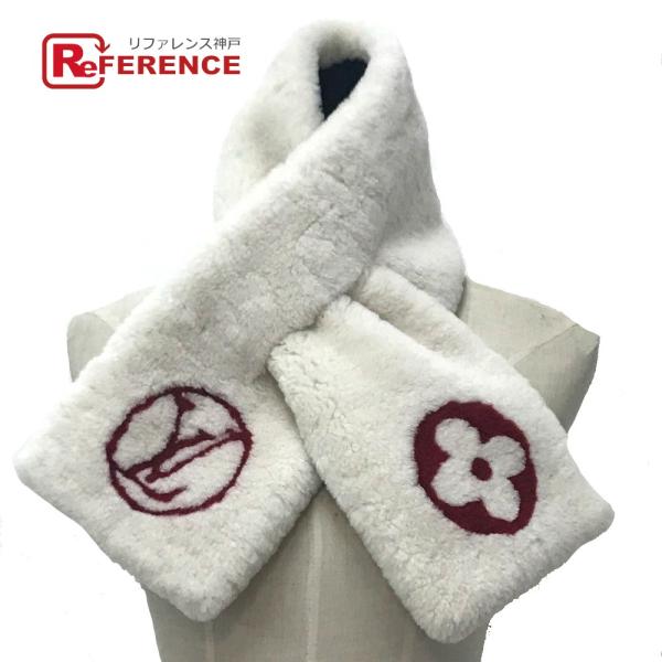 LOUIS VUITTON ルイヴィトン M70434 モノグラムフラワー エシャルプ シャーリング...