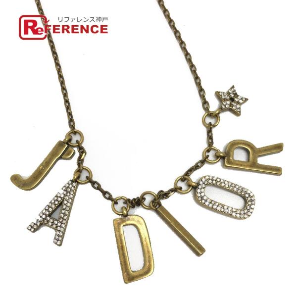 Dior ディオール アクセサリー/ファッション小物 JADIOR ラインストーン ネックレス GP...