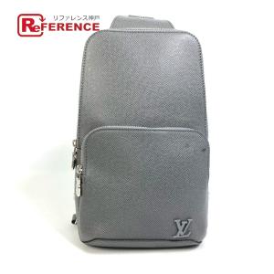 LOUIS VUITTON ルイヴィトン M30801 タイガ アヴェニュー・バックパック ショルダーバッグ タイガレザー グリ グレー メンズ【中古】｜reference