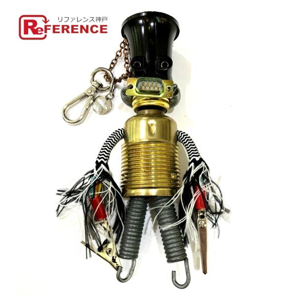 PRADA プラダ ロボット 金属製/ユニーク チャーム キーホルダー レディース【中古】
