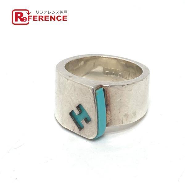 HERMES エルメス Hロゴ キャンディ アクセサリー リング・指輪 SV925 シルバー レディ...