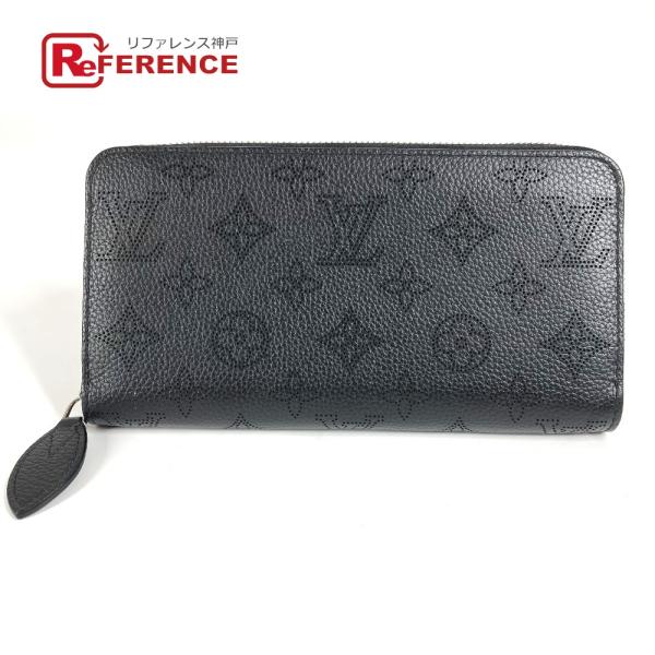 LOUIS VUITTON ルイヴィトン M61867 モノグラムマヒナ ジッピーウォレット ラウン...