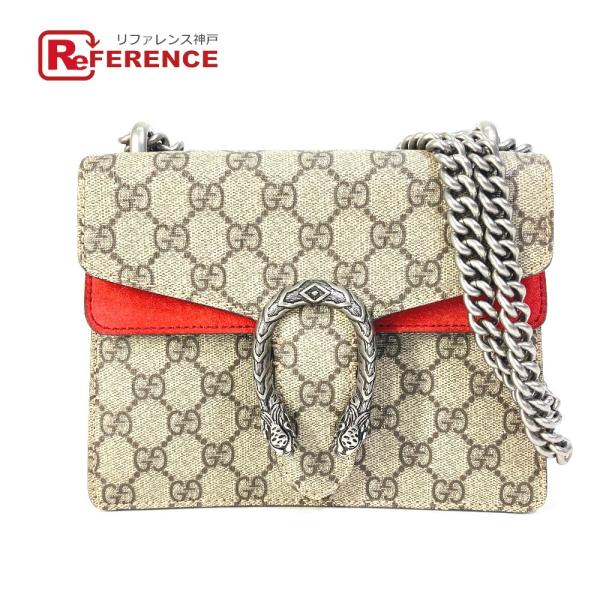 GUCCI グッチ 421970 ディオニュソス チェーン 斜め掛け カバン GG ショルダーバッグ...