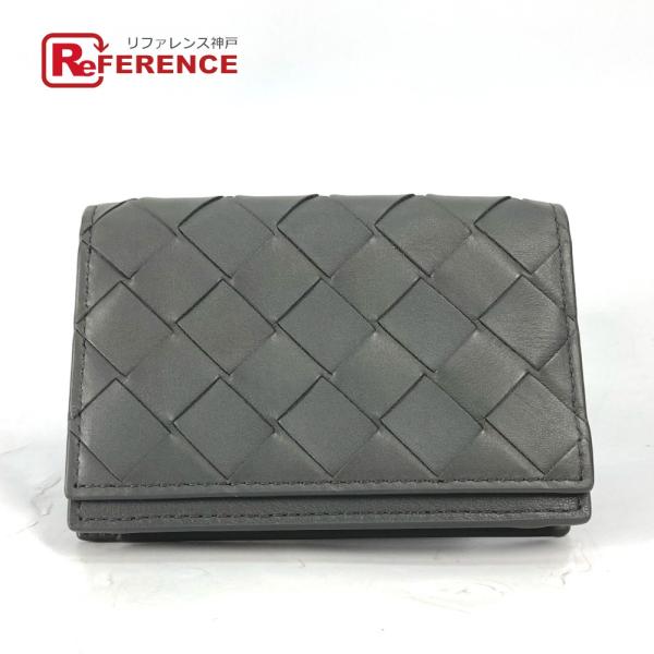 新品同様 BOTTEGA VENETA ボッテガヴェネタ 605720 イントレチャート パスケース...