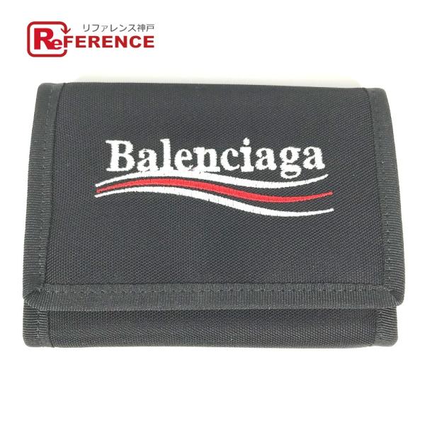 美品 BALENCIAGA バレンシアガ 5074819WB25 コンパクトウォレット エクスプロー...