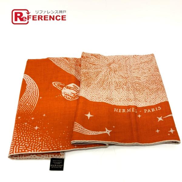 未使用 HERMES エルメス カレジェアン 140 2023秋冬コレクション ストール クレールド...
