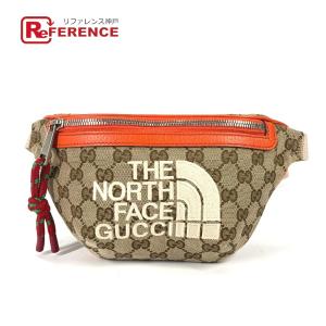 GUCCI グッチ ノースフェイスコラボ ボディバッグ ウエスト