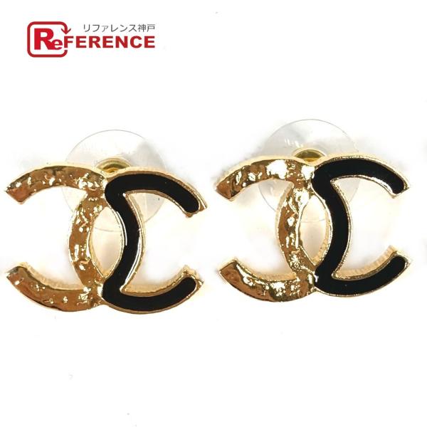 未使用 CHANEL シャネル CC ココマーク アクセサリー 24Ｃ ピアス ゴールド レディース...