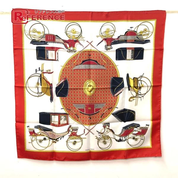 未使用 HERMES エルメス カレ90  Les Voitures Nouvelles 馬車の変遷...