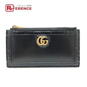 美品 GUCCI グッチ 699349 GG 財布 フラグメントケース カードケース リミテッドエディション コインケース ブラック メンズ【中古】｜reference