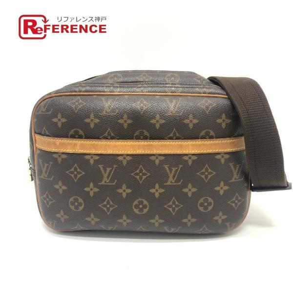 LOUIS VUITTON ルイヴィトン M45254 リポーターPM Wジップ 斜め掛け 肩掛け ...