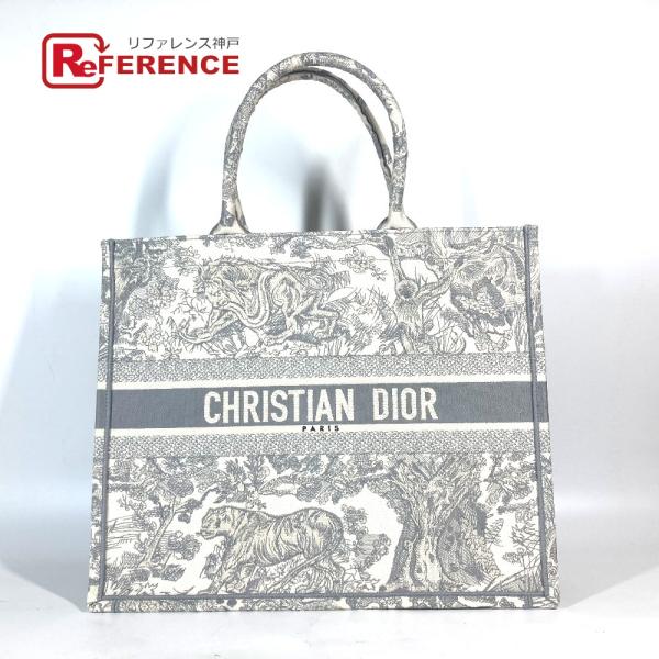 未使用 Dior ディオール M1286ZTDT_M20I ブックトート ラージ ハンドバッグ トワ...