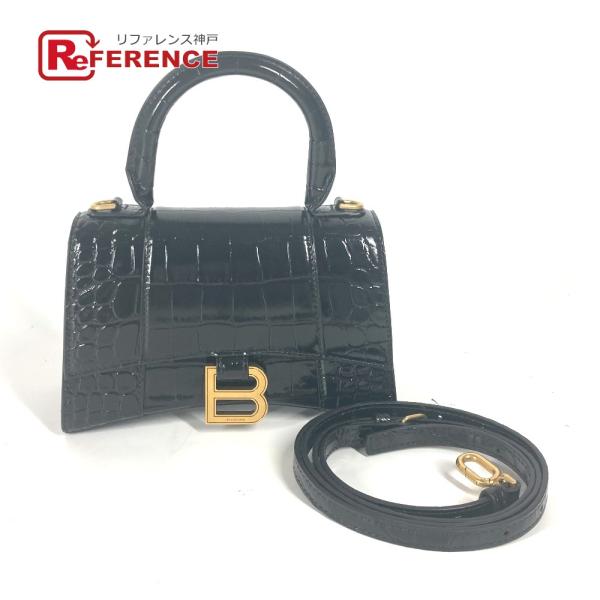 未使用 BALENCIAGA バレンシアガ 592833 Hourglass XS アワーグラス 2...