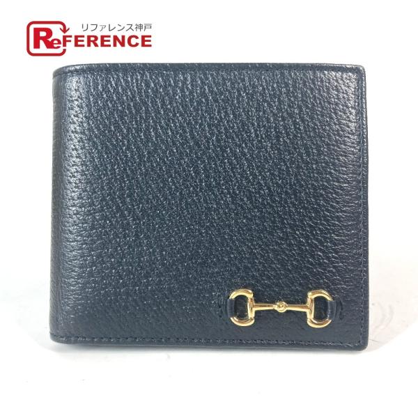 未使用 GUCCI グッチ 700464 ホースビット コンパクトウォレット ミニウォレット 2つ折...