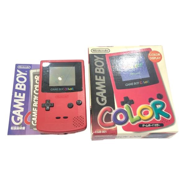 Nintendo 任天堂 CGB-001 GAMEBOY COLOR ゲームボーイ カラー ゲーム機...