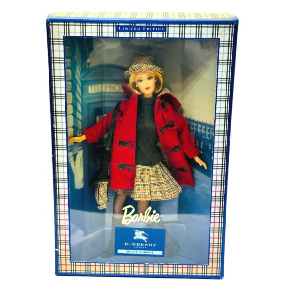 MATTEL マテル バービー ホビー 着せ替え人形 バービー×バーバリーブルレーベル 人形 マルチ...