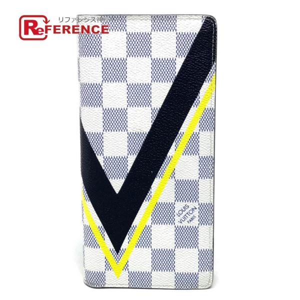 LOUIS VUITTON ルイヴィトン N64007 ポルトフォイユブラザ  コーストライン アメ...