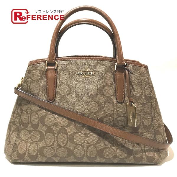 COACH コーチ F55932 ハンドバッグ マーゴット キャリーオール シグネチャー ショルダー...